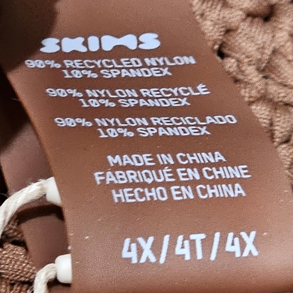 Skims Crochet Swim Scoop Bikini Top NWT MSRP $98 - Picture 15 of 16